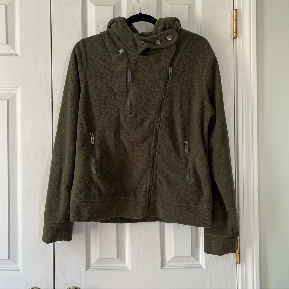 Doublju Olive Green Women's Jacket